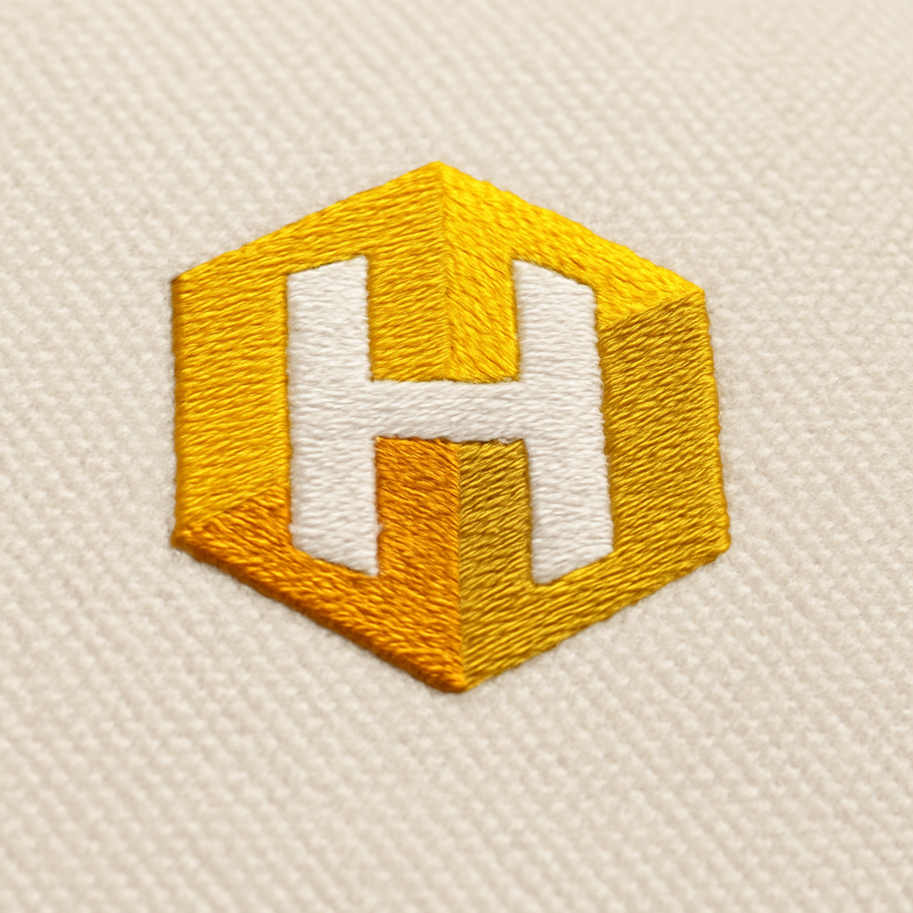 Business Department, embroidered hex mark